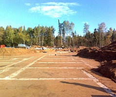 Фундаменты панельного жилого дома по адресу Московская обл., г. Королев, ул. Пионерская, д. 30. 